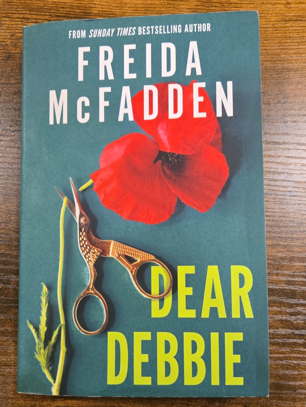 Freida McFadden Book Dear Debbie used paperback